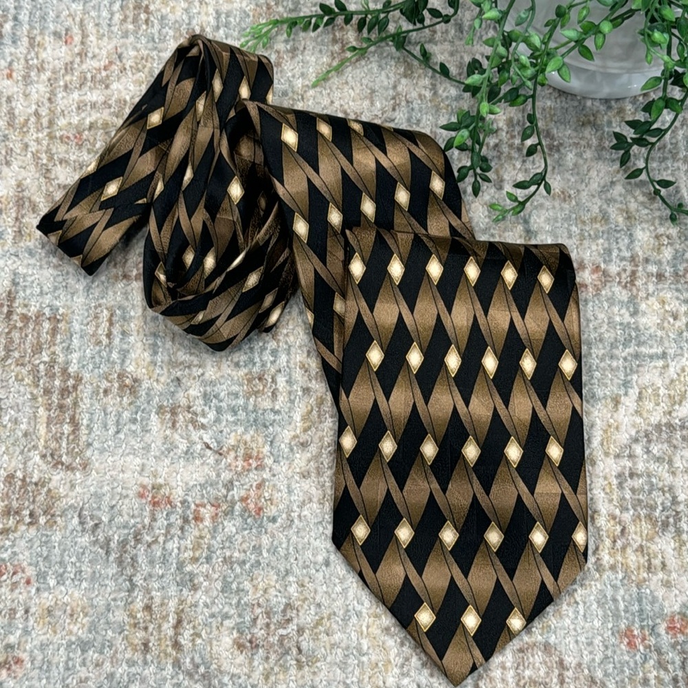 Via Europa silk tie